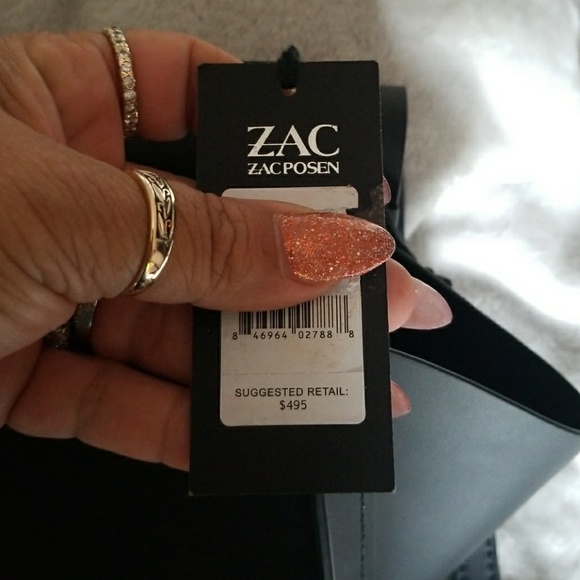 Zac Posen Leather Bag NWT - Picture 8 of 8
